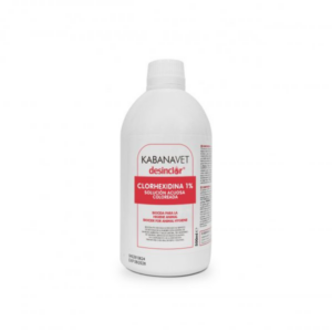 CLORHEXIDINA KABANAVET 1% Sol. Acuosa coloreada 500 mL