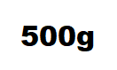 500g