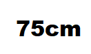 75cm